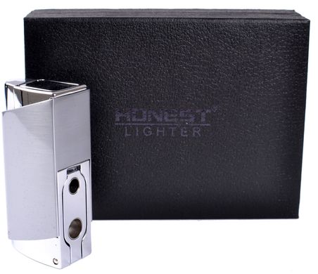 Зажигалка для сигар в подарочной упаковке Honest (2 Острых пламени🚀🚀) №3004-2 3004-2 фото