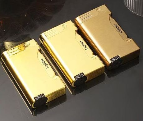 🔥 Запальничка &laquo;Business Torch&raquo; з турбо-полум&rsquo;ям HL-809 Gold HL-809 Gold фото