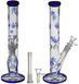 Стеклянный Бонг Вдох Растамана☘️(28см) D317 D317 фото