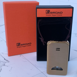 Газова запальничка BROAD Lighter з подвійним полум&rsquo;ям HL-797 Golden HL-797 Golden фото