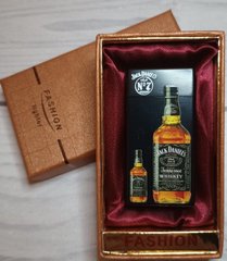 Запальничка подарункова (2 режими гостре та звичайне полум'я 🚀) 'Jack Daniels' Fasion D146 D146-1 фото