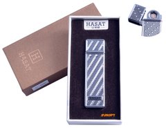 USB зажигалка в подарочной упаковке "Hasat" (Двухсторонняя спираль накаливания) №4800-10 627504378 фото