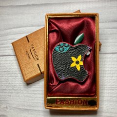 Запальничка подарункова Apple (звичайне полум'я 🔥) FASHION D43-2 D43-2 фото