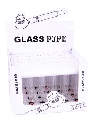 Курительная трубка стеклянная Glass Pipe HL-230 HL-230 фото