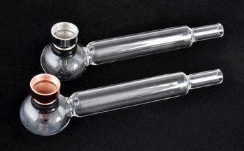Курильна трубка скляна Glass Pipe HL-230 HL-230 фото