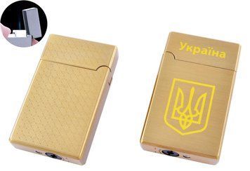 Запальничка кишенькова Україна (Гостре полум'я) №4549-1 4549-1 фото