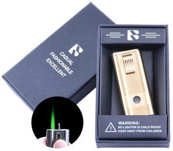 Запальничка подарункова FANG-FANG (Турбо полум'я) №3968 Gold 3968-Gold фото