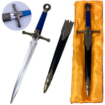 Колекційний кинджал Каріанського Лицаря Elden Ring &mdash; Carian Knight&rsquo;s Dagger (Full Metal Stainless Steel, 347 мм) 6F019 6F019 фото