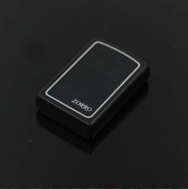 Зажигалка бензиновая 'ZORRO Limited Edition' черная с окантовкой HL-287 HL-287 фото