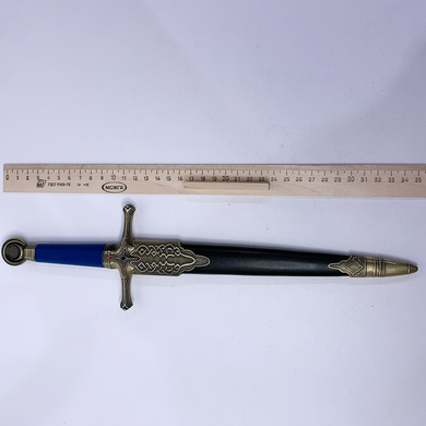 Колекційний кинджал Каріанського Лицаря Elden Ring &mdash; Carian Knight&rsquo;s Dagger (Full Metal Stainless Steel, 347 мм) 6F019 6F019 фото