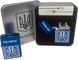 Дугова електроімпульсна USB запальничка ⚡️Герб України (металева коробка) HL-444 Blue HL-444-Blue фото 1