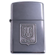 Бензиновая металлическая зажигалка &laquo;Герб Украины / Ukraine&raquo; (Zippo Style) 0888 0888 фото