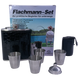 Подарунковий набір Flachmann-Set: фляга 7 oz (210 мл) в оздобленні &laquo;під крокодила&raquo;, 4 чарки та лійка QK5-4 QK5-4 фото 1