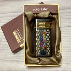 Зажигалка подарочная HAO BANG LIGHTER (Турбо пламя 🔥) D36-5 D36-5 фото