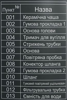 Кальян полный комплект HOOKAH (50 см) &mdash; Красный / Градиент (на 2 трубки) 19-17  19-17 Red / Black / Clear фото