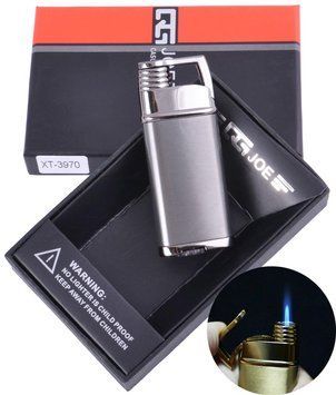 Запальничка подарункова JOE (Гостре полум'я) №3970 Black 3970-Black фото