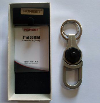 Брелок Honest с фонариком (подарочная коробка) HL-265-Silver HL-265-Silver фото