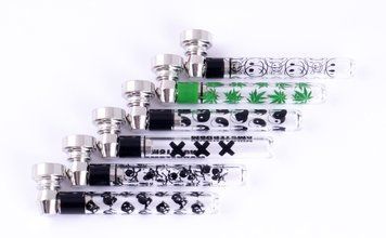 Курильна трубка скляна Glass Pipe HL-231 HL-231 фото