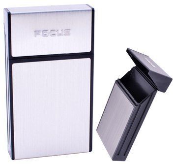 Портсигар на 10 сигарет FOCUS HL-151 Silver HL-151 Silver фото