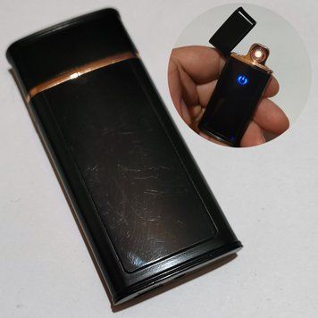 ⚡️ Електронна USB-запальничка з сенсорним увімкненням D746 ⚠️ Уцінка D746 ⚠️ Уцінка фото