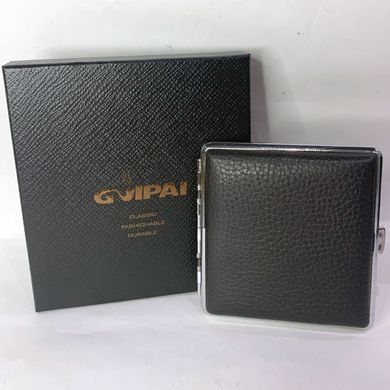 Портсигар в подарунковій упаковці GVIPAI (Шкіра, 20 шт) XT-4983-1 XT-4983-1 фото