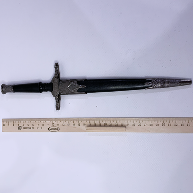 Сувенірний готичний середньовічний кинджал Gothic Medieval Dagger 6F029 (337 мм) 6F029 фото