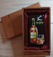 Запальничка подарункова (2 режими гостре та звичайне полум'я 🚀) 'Hennessy' Fasion D146 D146-3 фото