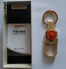 Брелок Honest з ліхтариком (подарункова коробка) HL-265-Gold HL-265-Gold фото