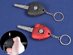 Зажигалка карманная ключ авто Volkswagen (обычное пламя) №3780-1 460328012 фото