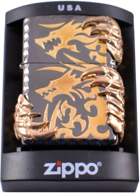 Запальничка бензинова Zippo Кігті дракона №4210 №4210 фото