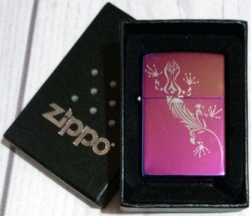 Классическая бензиновая зажигалка Zippo 🔥Salamander D439 D439 фото