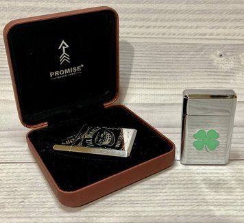 Зажигалка в подарочной коробке "Jack Daniels" Promise (Турбо пламя) №16656 / D-14 16656/D-14-Jack-Daniels фото