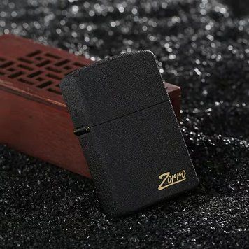 Зажигалка бензиновая 'ZORRO Limited Edition' черная матовая HL-289 HL-289 фото