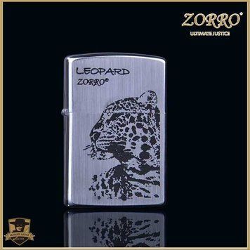 Бензинова оригінальна запальничка Zorro 'LEOPARD' HL-349 HL-349 фото
