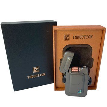 Газовая зажигалка Induction 🔋🚀 HL-665 GRAY HL-665 GRAY фото