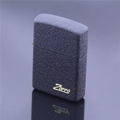 Зажигалка бензиновая 'ZORRO Limited Edition' черная матовая HL-289 HL-289 фото