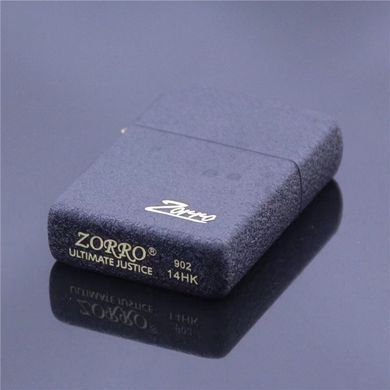 Зажигалка бензиновая 'ZORRO Limited Edition' черная матовая HL-289 HL-289 фото