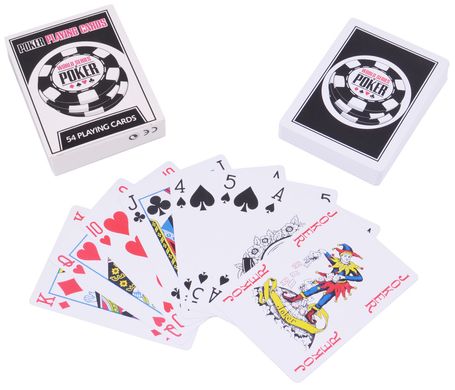 Пластикові карти Poker (54 шт) №408-30-3 408-30-3 фото