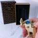 Газовая зажигалка HONEST для сигар (тройное турбо-пламя, пробойник) HL-852 Gold HL-852 Gold фото 2