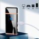 USB - Газова Запальничка (гостре полум'я + спіраль розжарювання) індикатор заряду, ліхтар, трясіння HL-253 Black HL-253-Black-sand фото 5