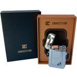 Газова запальничка Induction 🔋🚀 HL-665 SILVER HL-665 SILVER фото