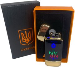 Дугова електроімпульсна запальничка з USB-зарядкою⚡️Україна ЗСУ LIGHTER HL-440-Gold HL-440-Gold фото