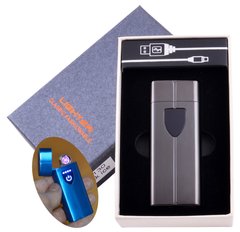 Електроімпульсна запальничка в подарунковій коробці LIGHTER (USB) HL-130 Black HL-130-Black фото