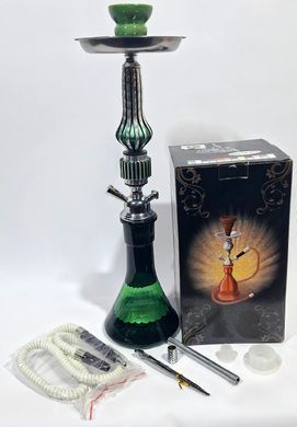 Кальян полный комплект HOOKAH (50 см) &mdash; Зеленый / Изумруд H3207 H3207 Green / Emerald Gradient фото