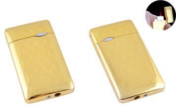 Зажигалка карманная Fire (Турбо пламя) №4919 Gold 4919-Gold фото
