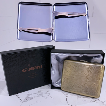 Металлический портсигар GVIPAI &laquo;Винтаж&raquo; на 20 сигарет (в подарочной упаковке) HL-4984-7 HL-4984-7 фото