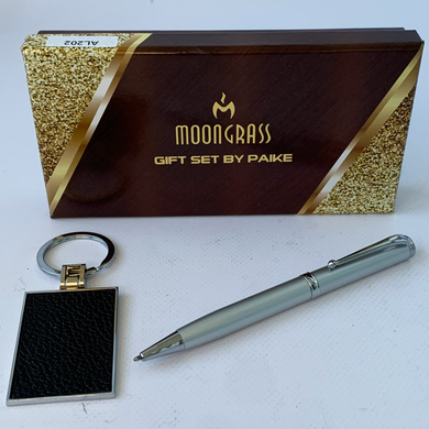 Подарунковий набір Moongrass 2в1 Брелок, Ручка AL-202 AL-202 black фото