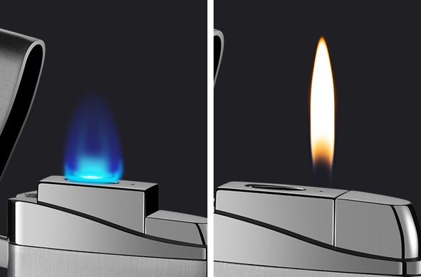 Зажигалка газовая в подарочной коробке🎁 (2 режима, острое и обычное пламя 🚀🔥) HL-418 Silver HL-418-silver фото