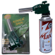 Газова пальник-насадка KOVICA Blazing Torch KS-1005 з п'єзопідпалом на цанговий балон KS-1005 фото 1
