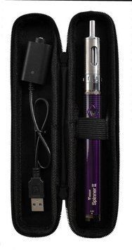 Електронна сигарета Vision Spinner II 1650 маг Aerotank Mow+чохол+зарядний пристрій EC-505 B PURPLE EC-505 B PURPLE фото